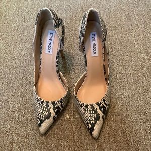 Steve Madden Snakeskin Pumps